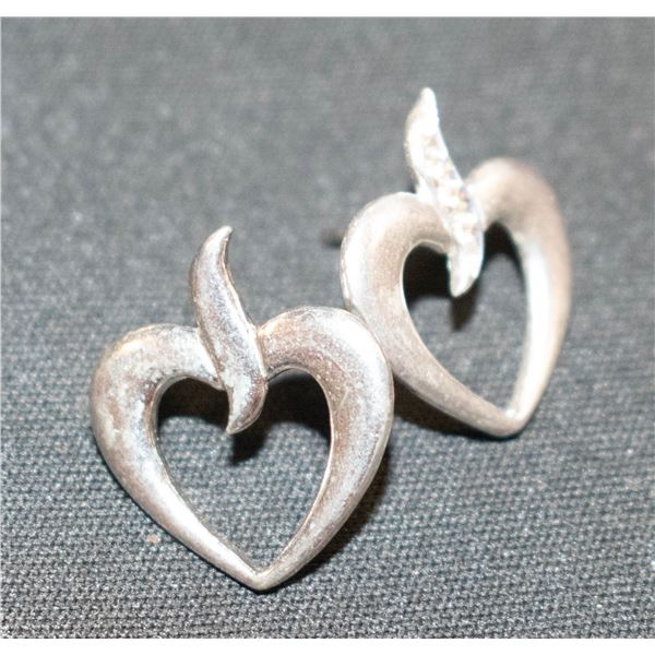 BZ511-90 SILVER EARRINGS