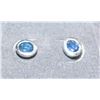 Image 1 : BZ511-62 SILVVER BLACK ONYX EARRINGS
