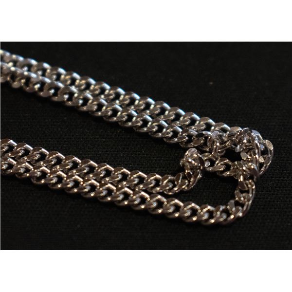 BZ511-51 SILVER 24" NECKLACE