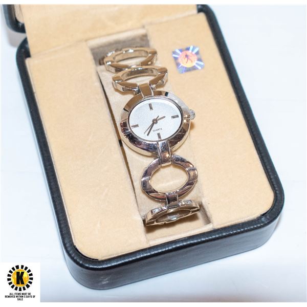 ELVIS PRESLEY WATCH BOX W/LADIES WATCH