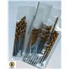 Image 1 : 50 TITANIUM COATED TIPPED DRILL BITS