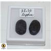 Image 1 : 33.2 CT OVAL SAPPHIRE COLOR ENHANCED