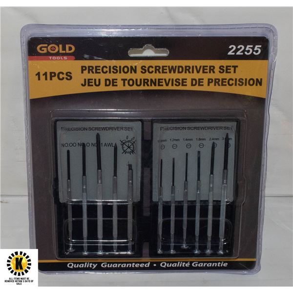 11 PCS PRECISION SCREWDRIVER SET