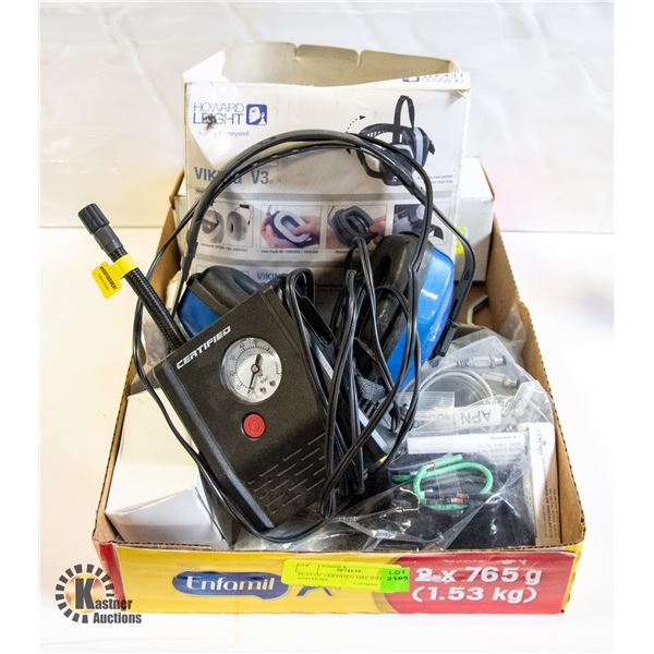 FLAT OF CERTIFIED TIRE INFLATOR AND MORE
