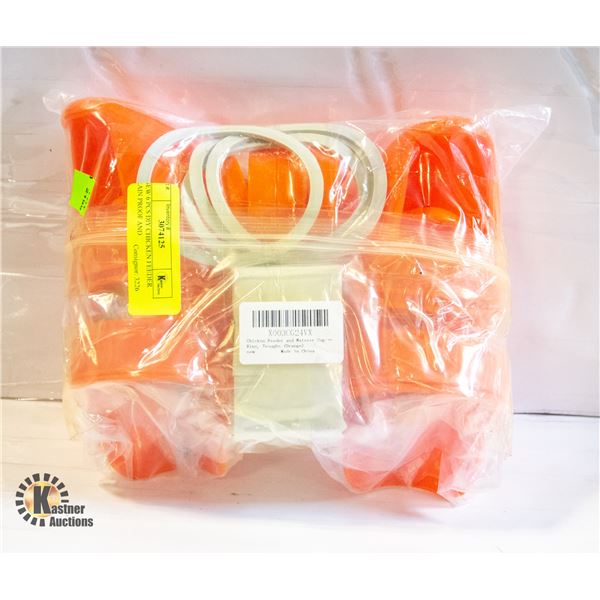 NEW 6 PCS DIY CHICKEN FEEDER RAIN PROOF AND