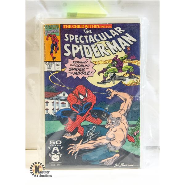 8 SPECTACULAR SPIDERMAN, 182, 186,195,