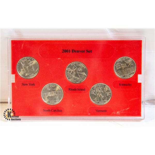 2001 DENVER QUARTER SET