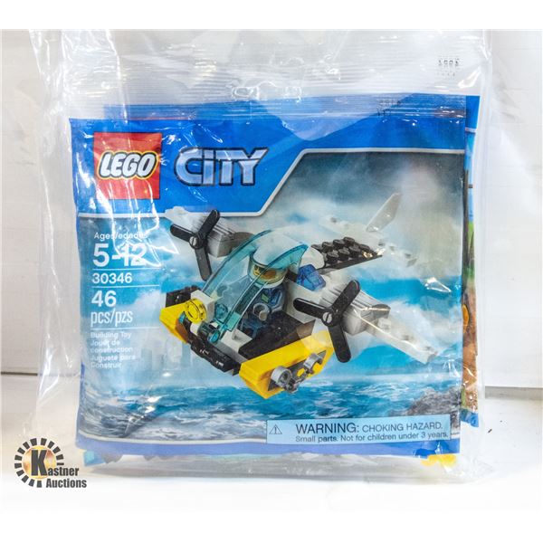 LEGO 30312 DEMO DRILLER, 30346 HELICOPTER
