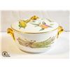 Image 1 : EVESHAM CHINA LIDDED VEGETABLE DISH