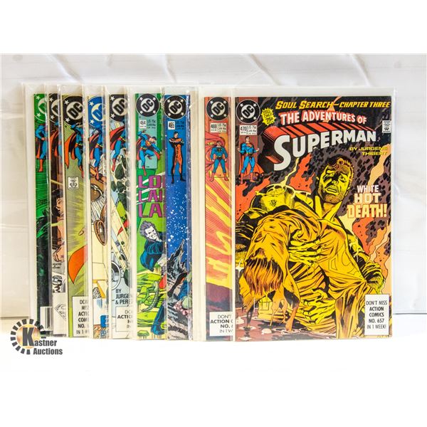 DC ADVENTURES OF SUPERMAN #451-470 COMIC LOT