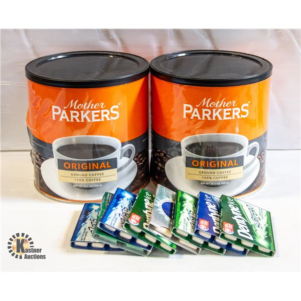 TWO 925G MOTHER PARKER COFFEE AND