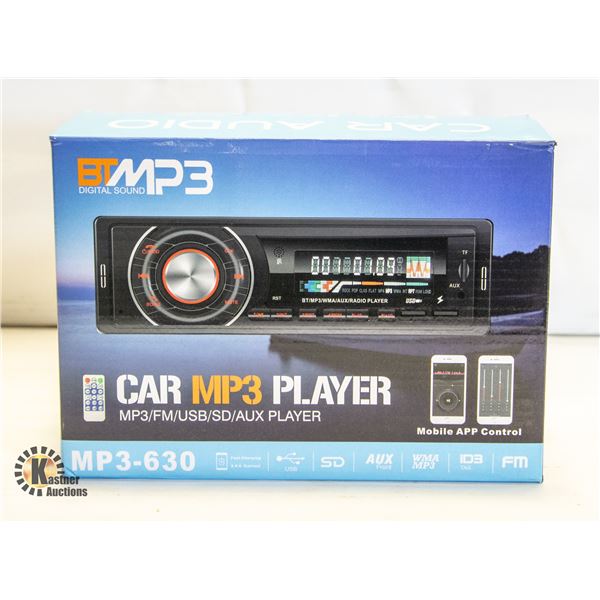 NEW CAR STEREO BLUETOOTH PLAYER SINGLE DIN