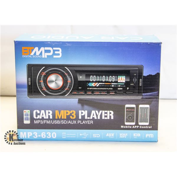 NEW CAR STEREO BLUETOOTH PLAYER SINGLE DIN