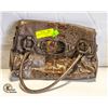 Image 1 : GUESS HANDBAG SNAKE SKIN PRINT