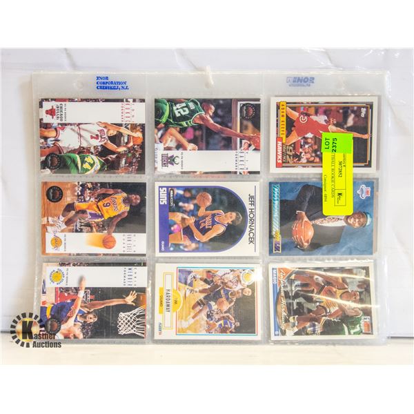 36 BASKETBALL ROOKIE CARDS
