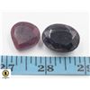 Image 1 : #78-RUBY & SAPPHIRE GEMSTONE 93.20CT