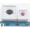 Image 1 : #173-SAPPHIRE 20.05CT & RED RUBY 5.5CT