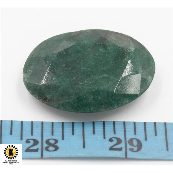 #94-GREEN EMERALD GEMSTONE 86.60CT