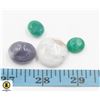 Image 1 : #191-JADE,MOONSTONE,CHALCEDONY 81.50CT