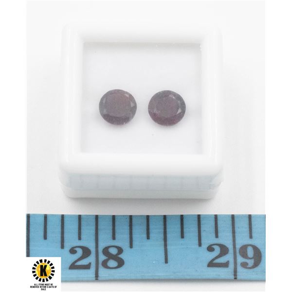 #01-HS DARK RED GARNET GEMSTONE 2.95CT