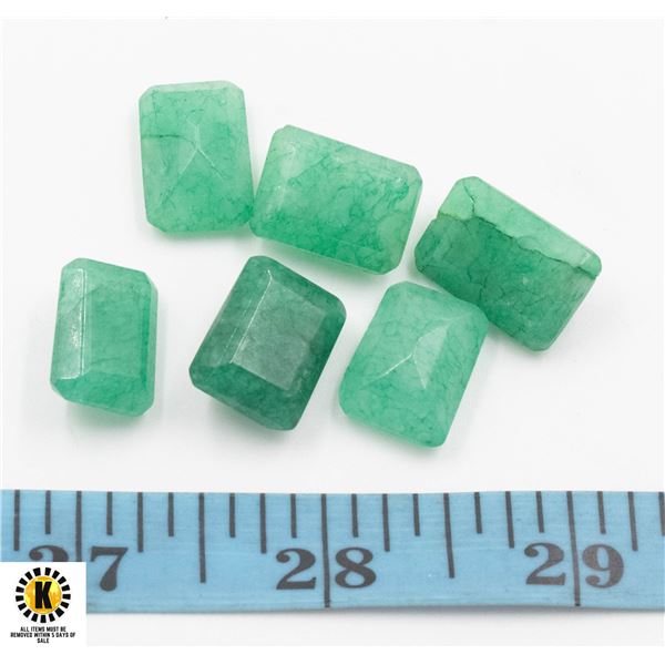 #134-GREEN JADEITE 81.60CT