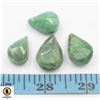 Image 1 : #144-GREEN EMERALD GEMSTONE 86.00CT