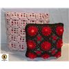 Image 1 : VINTAGE CROCHET PILLOW PAIR