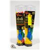 Image 1 : 2 PACKS OF 200 ASSORTED ZIP TIES