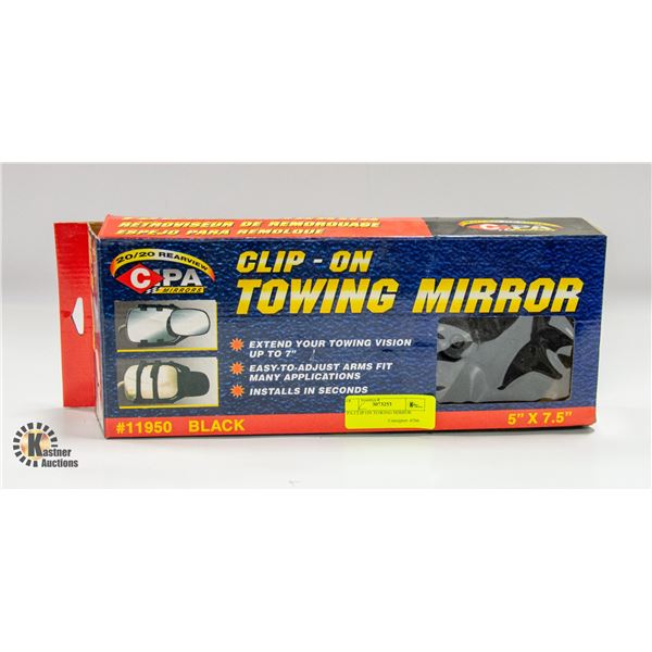 CPA CLIP ON TOWING MIRROR