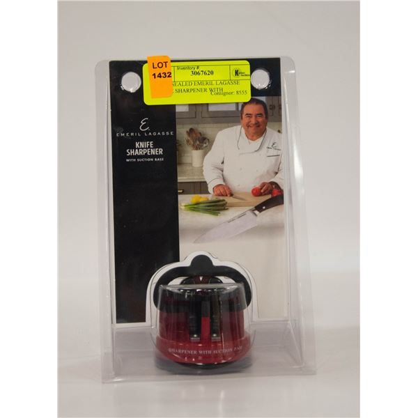 NEW SEALED EMERIL LAGASSE KNIFE SHARPENER WITH