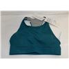 Image 1 : NEW QUEENIEKE DARK TEAL MEDIUM PADDED SPORTS BRA