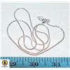 Image 1 : 55 CM NECKLACE WEIGHING 7.6 GMS STAMPED 925ÿ