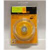 Image 1 : NEW BRUSH WIRE CUP BRUSH WITH NUT 4” CRIMPED