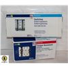 Image 1 : LEVINGTON SWITCHES AND OUTLETS LOT OF TWO 10 PACKS