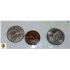 Image 2 : 3 QUEEN ELIZABETH COMMEMORATIVE CROWNS