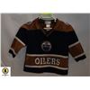Image 1 : OFFICIAL NHL TODDLER'S OILERS HOCKEY JERSEY -