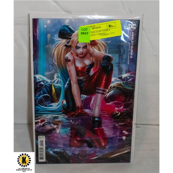 HARLEY QUINN #2 DC COMICS DERRICK CHEW VARIANT