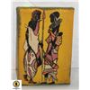 Image 1 : AUTHENTIC AFRICAN BATIK CANDLE WAX PAINTING