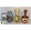 Image 1 : TONALA 6” VASE / 7” BELGIUM VASE /