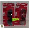 Image 1 : 2 PCS MILWAUKWUE SAFETY GLASSES