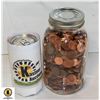 Image 1 : APPROX $10 DOLLARS CANADIAN PENNIES VARIOUS YEARS