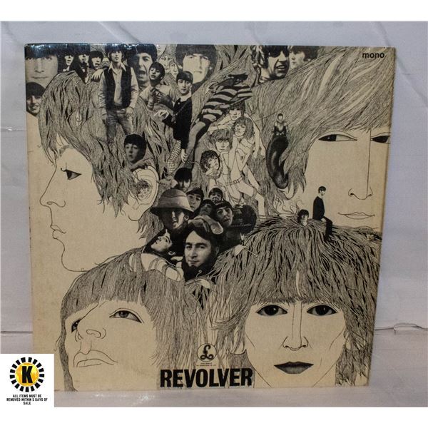 THE BEATLES REVOLVER PARLOPHONE -PMC 7009 VINYL