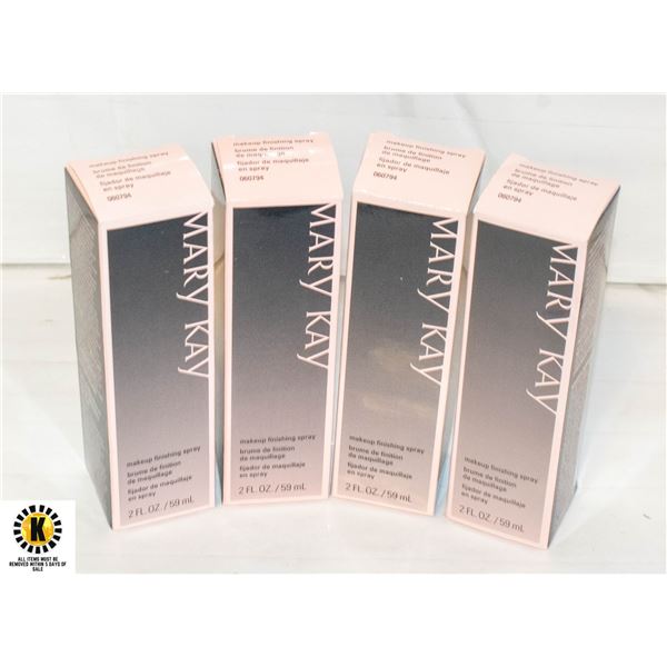 4 NEW MARY KAY MAKEUP FINISHING SPRAY