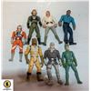 Image 1 : STAR WARS 1990'S EIGHT KENNER  FIGURINES
