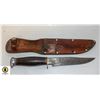 Image 1 : VINTAGE H82 SHEFEILD ENGLAND  BOWIE KNIFE WITH