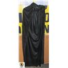 Image 1 : BLACK LONG SHEER VELOUR LIKE  OPEN BATH ROBE/CAPE