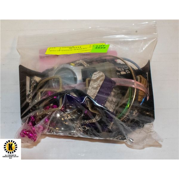 BAG OF ESTATE JEWELRY