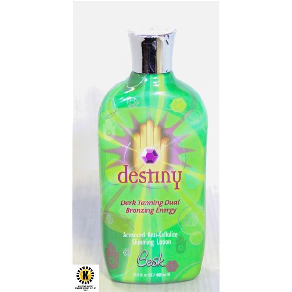 DESTINY DARK TANNING DUAL BRONZING ENERGY 400 ML.