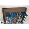 FLAT OF 231 NEW BLUE RAY MOVIES PLUS 5 OPENED