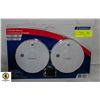 SMOKE ALARMS PACK OF 2